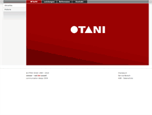 Tablet Screenshot of otani.de